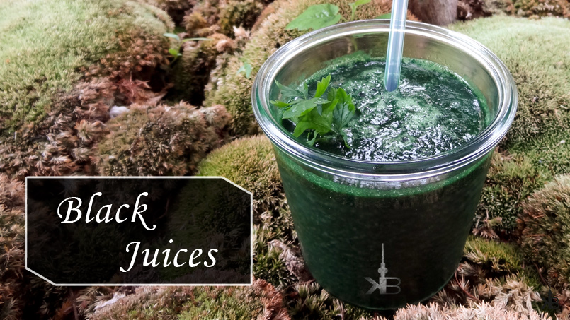 green smoothies are competing soon with black juices